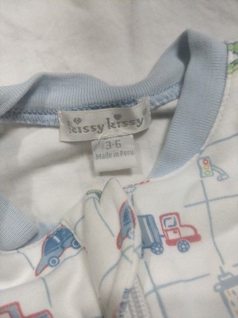 Pima Cotton Footed Zipper Sleeper 3m - photo 2