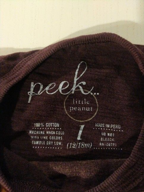Peek Cotton Long Sleeve Shirt 12-18m - photo 2