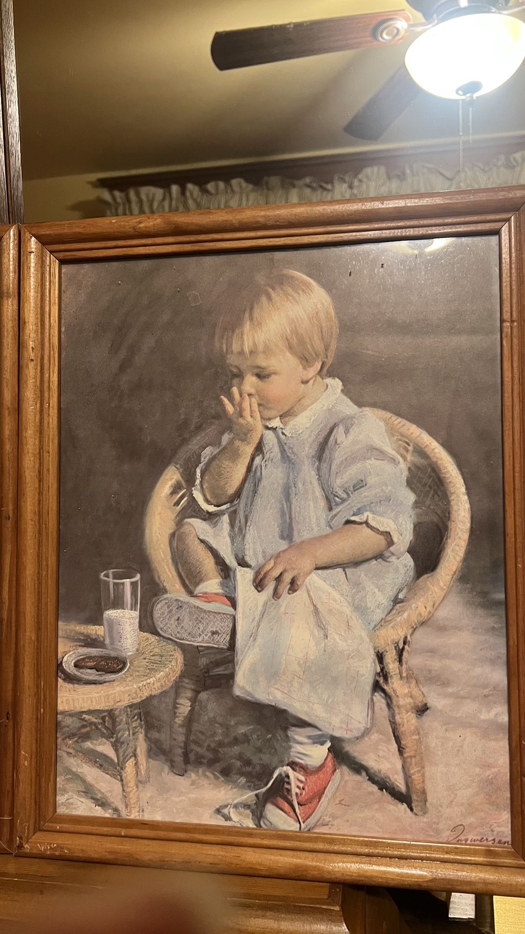 Two beautiful antique paintings, 12 x 15 inches, $20 - photo 2
