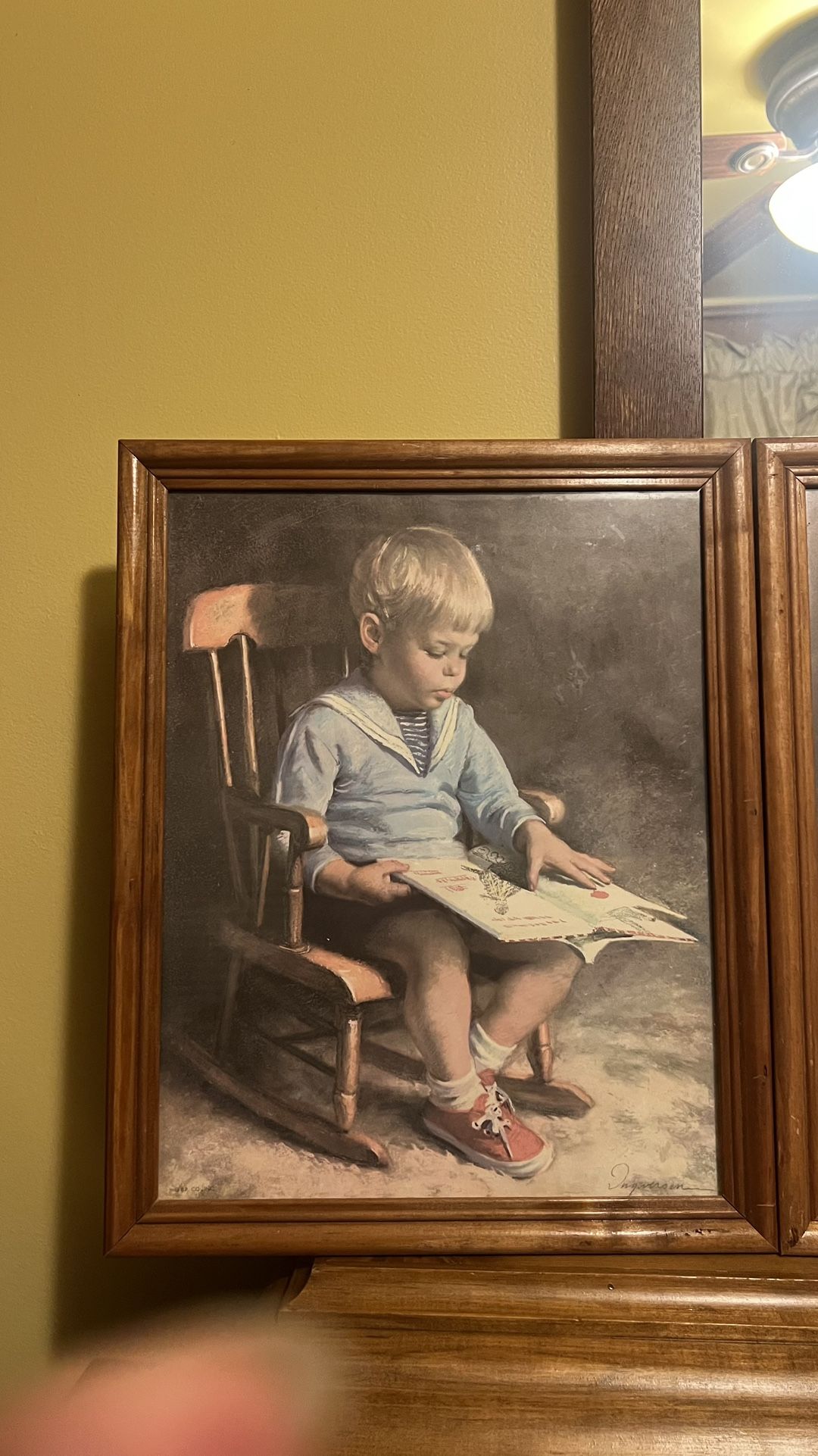 Two beautiful antique paintings, 12 x 15 inches, $20 - photo 3