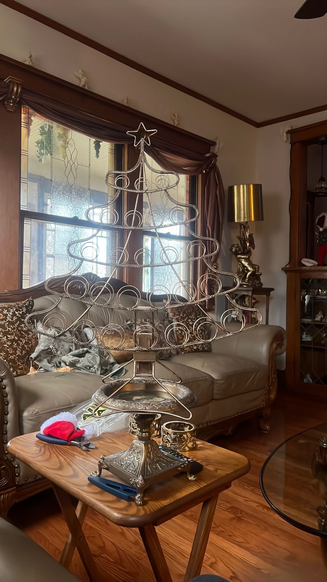 20-inch Tall Decorative Metal Tree