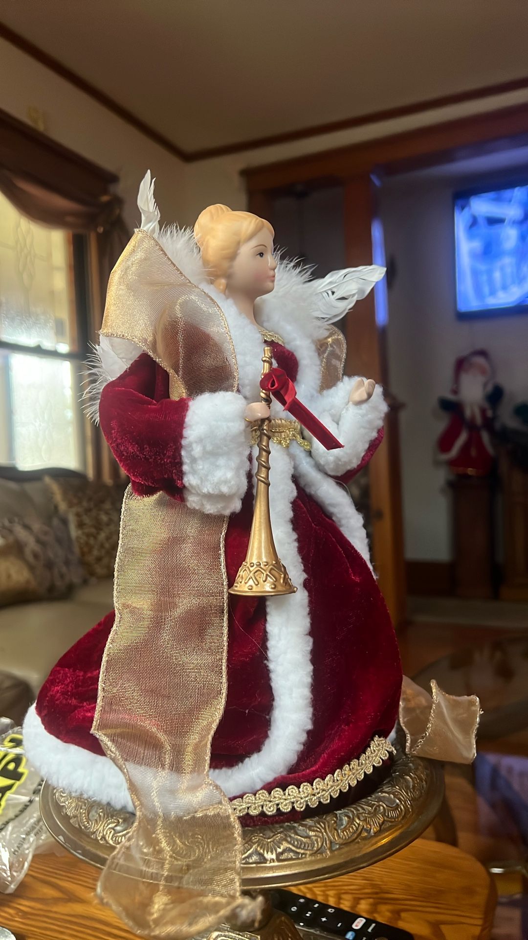 Beautiful 10-inch Tall Christmas Angel - photo 3