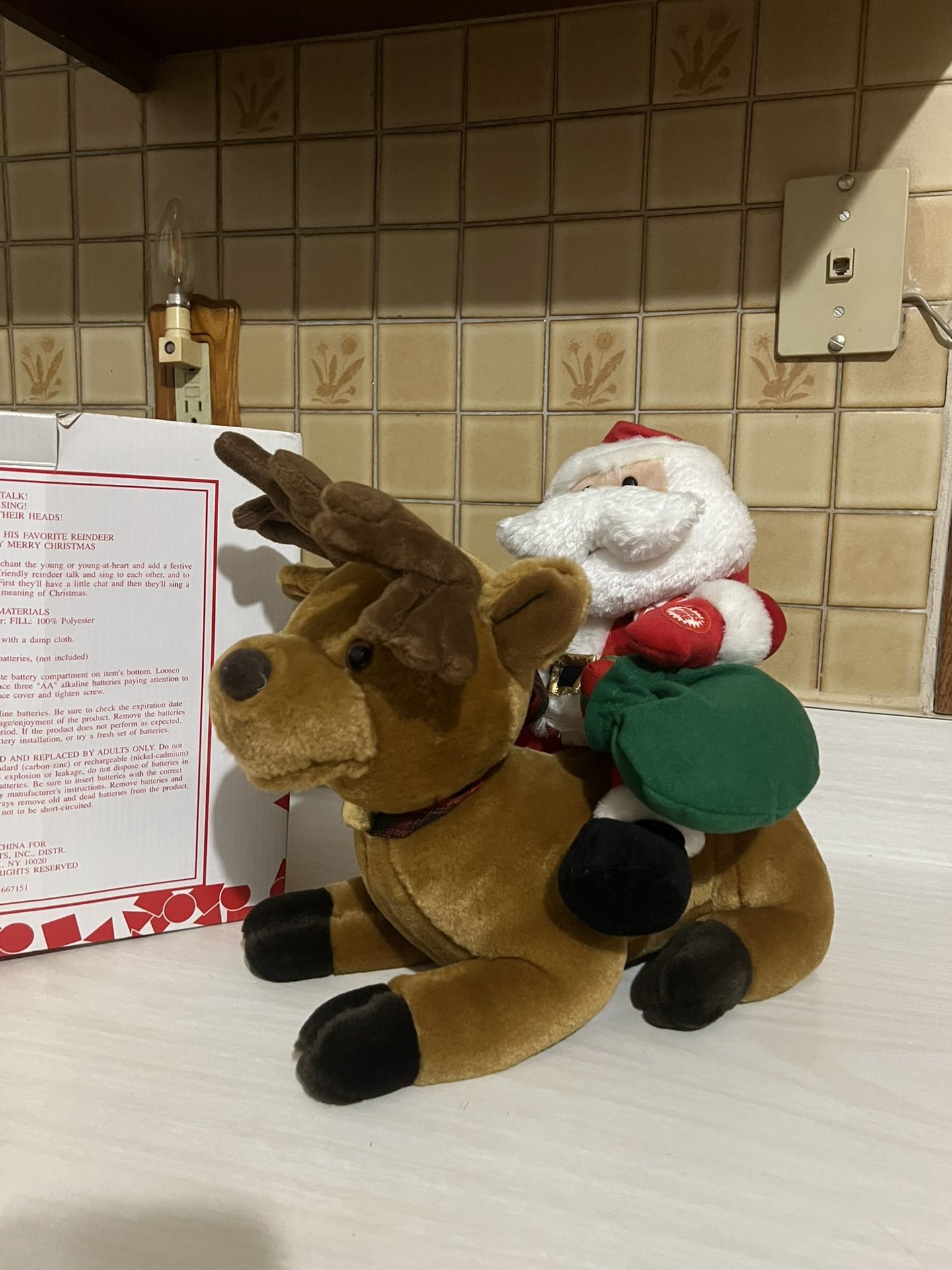 Santa and Dasher