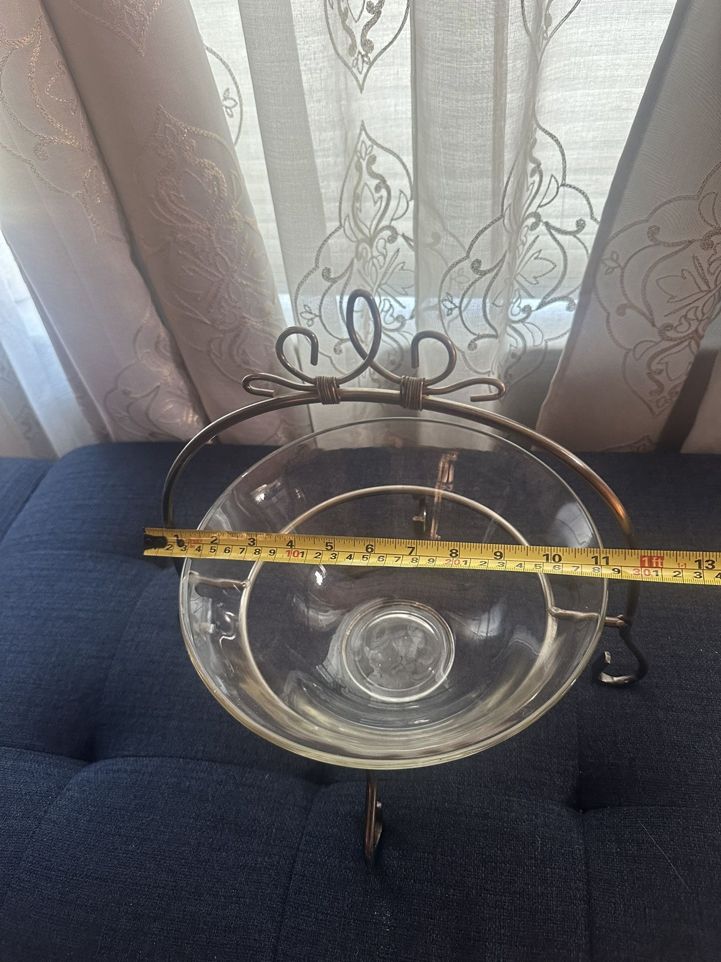 glass fruit bowl - photo 3