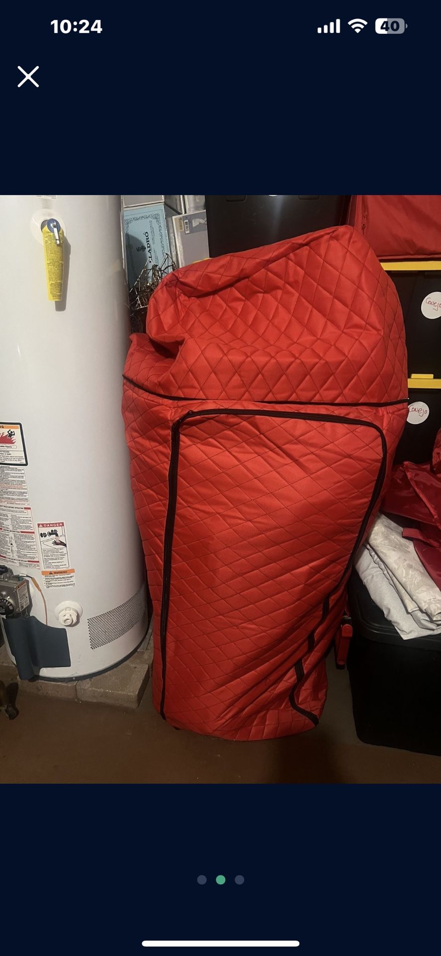 New 7-foot Christmas tree in bag, only $40 - photo 2