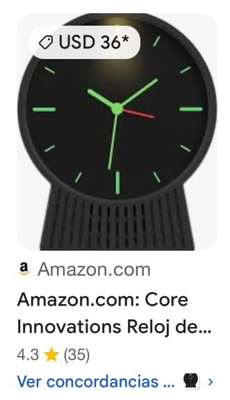 Battery-operated luminous clock