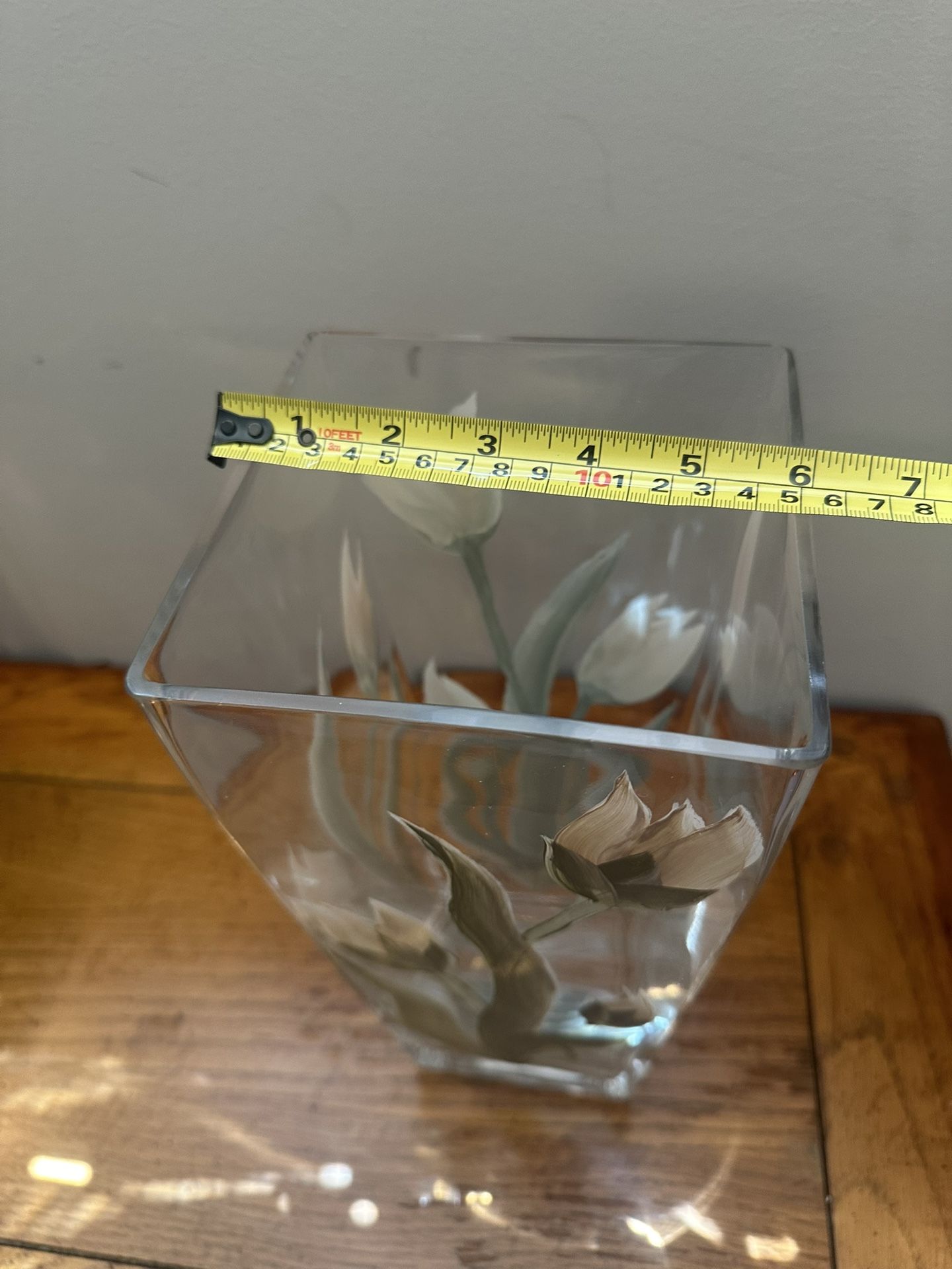 Hand-Painted Glass Vase - photo 3