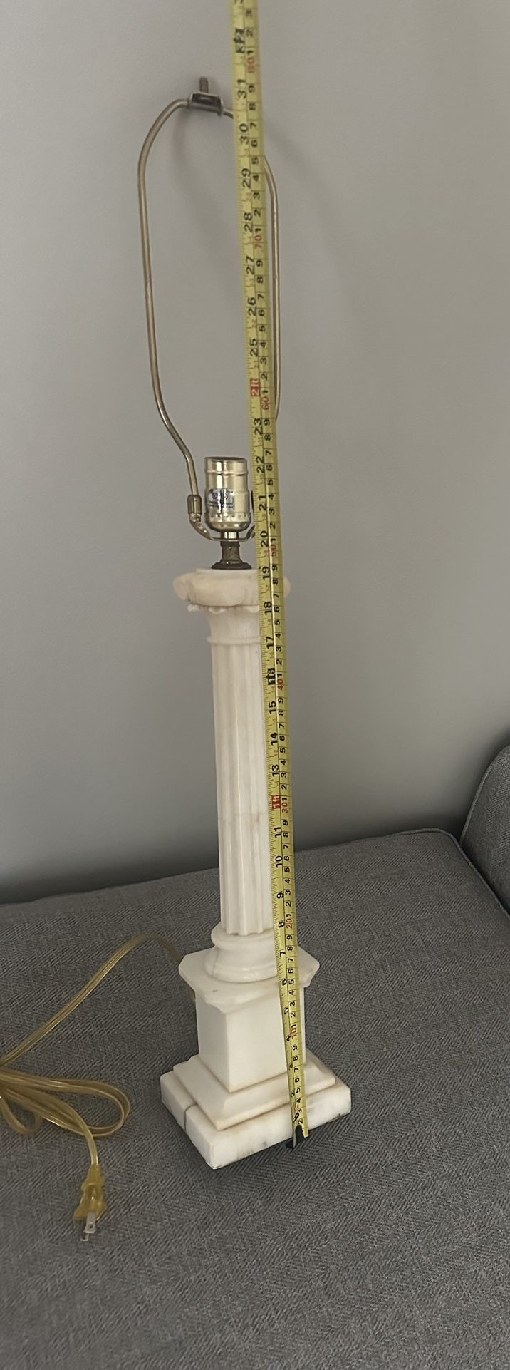 New Screen, Marble Base Lamp - photo 2
