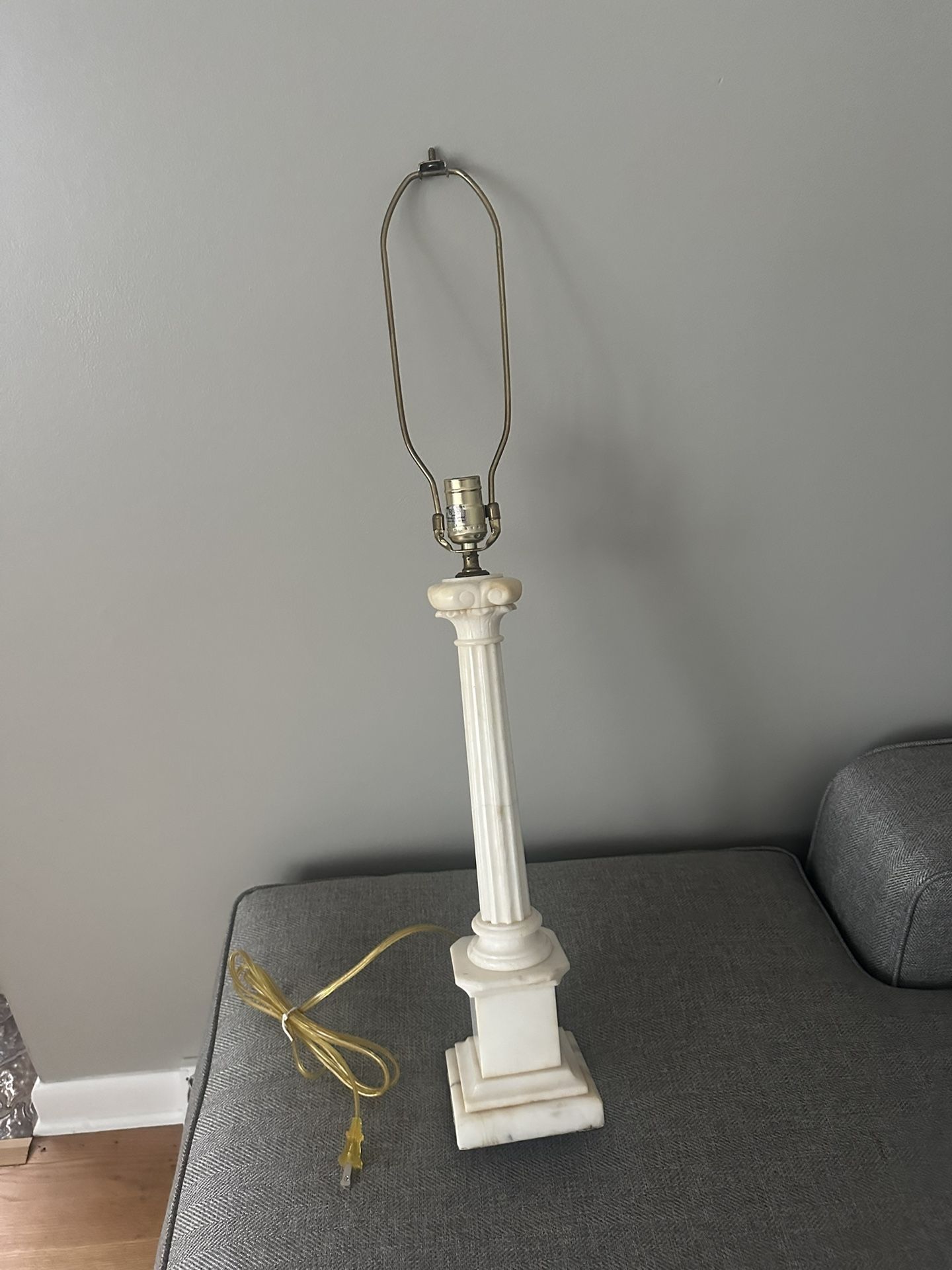New Screen, Marble Base Lamp - photo 3