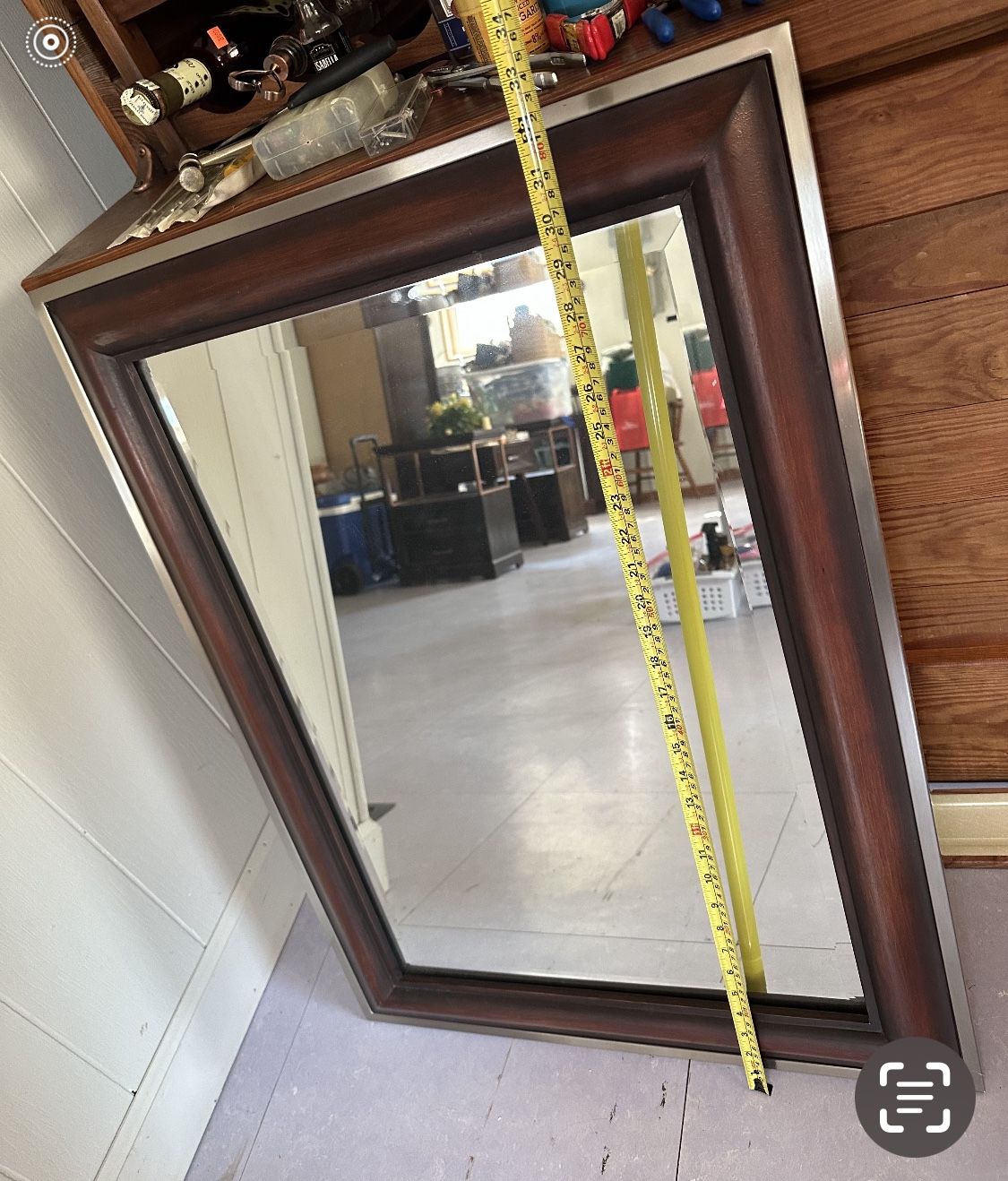 Solid Wood Mirror - photo 2