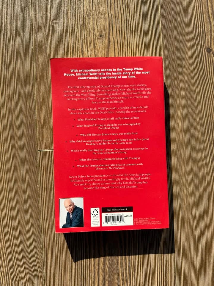 Anti-Trump Book | Fire And Fury - photo 2