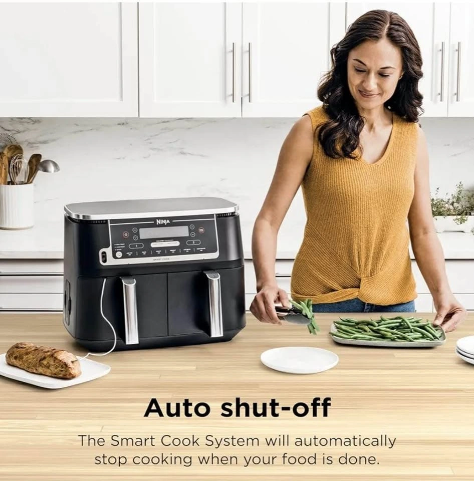 BNIB Ninja Foodi 10QT DualZone Smart XL Air Fryer (DZ550) – 2 Ba - photo 2