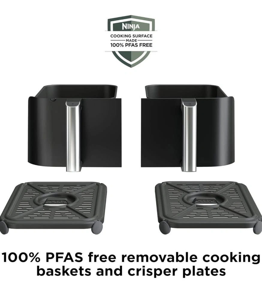 BNIB Ninja Foodi 10QT DualZone Smart XL Air Fryer (DZ550) – 2 Ba - photo 4
