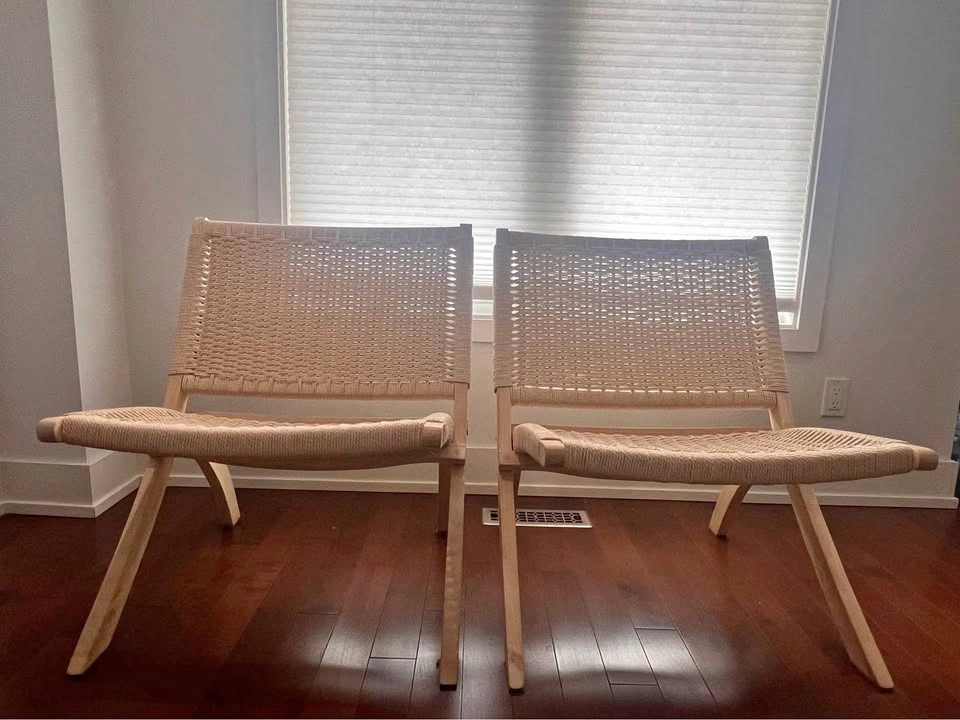 Rattan Accent Chair - Foldable