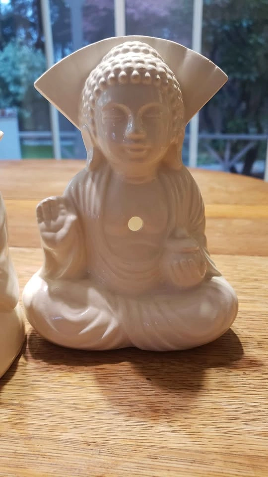Vintage Ceramic Tiki Mugs - Samurai & Buddha - photo 3