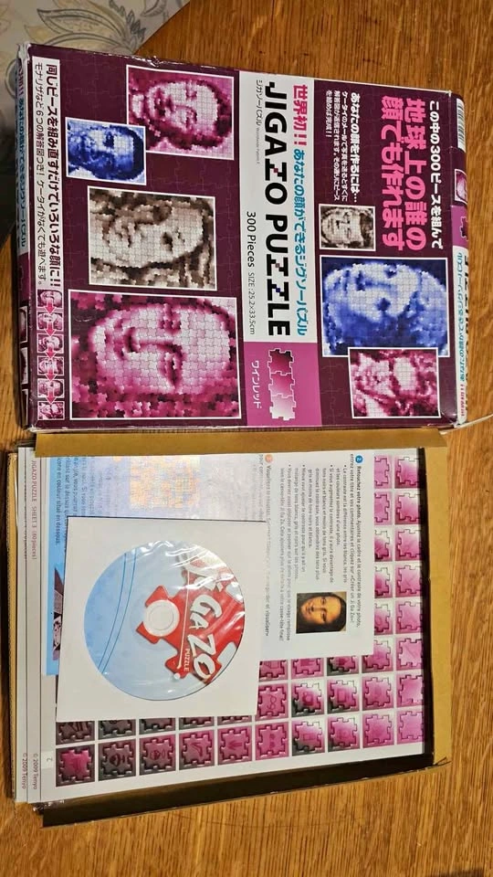 Jigazo puzzle, appears complete.