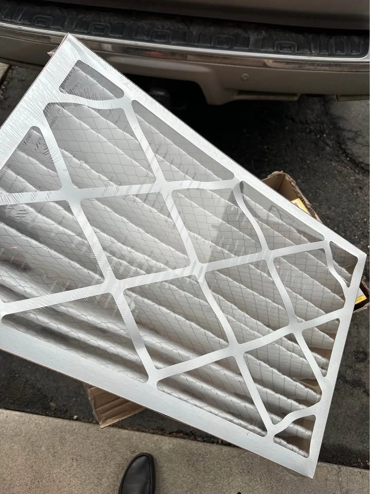 3 Furnace Filters 16x25x4 - photo 3