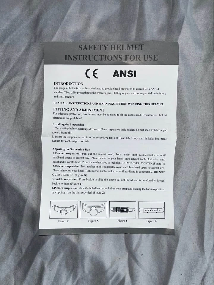 PACIFIC PPE Full Brim Hard Hat – ANSI & CE Approved – Brand New - photo 3