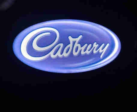 Cadbury LED sign