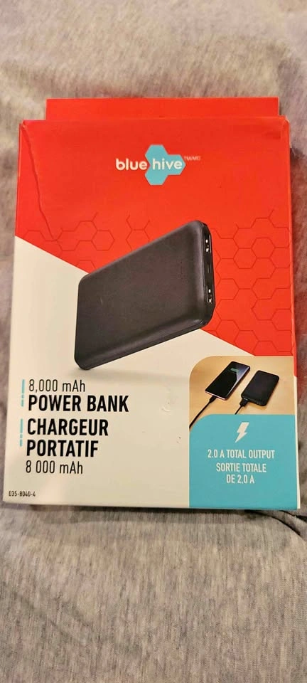 Brand New Bluehive 8000mAh Power Bank
