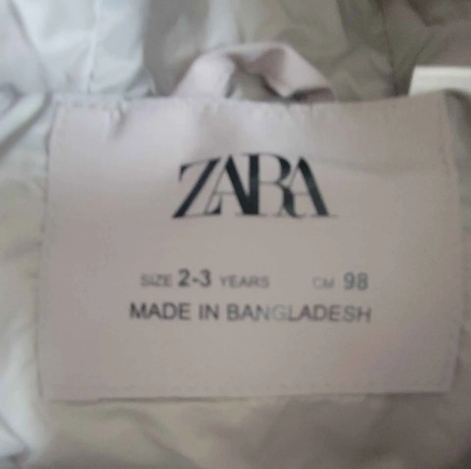 Zara Grey Puffer Vest (Size 2–3 Years) – Like New / Never Worn - photo 2