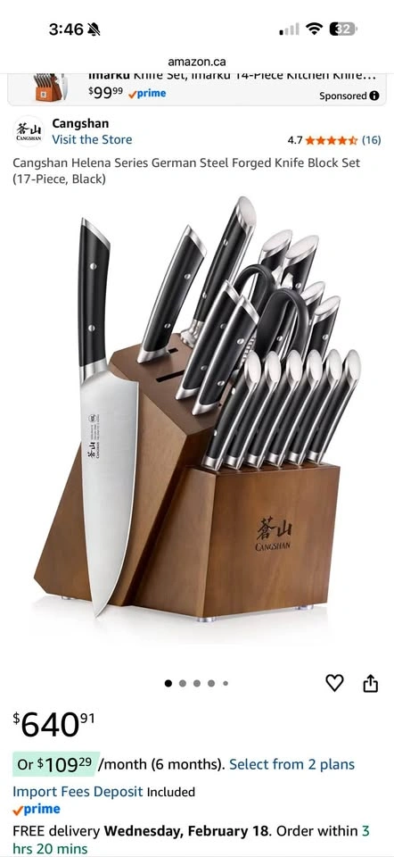 Cangshan Knife Set