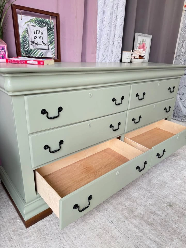 Bedroom dresser for sale in excellent condition- refinished