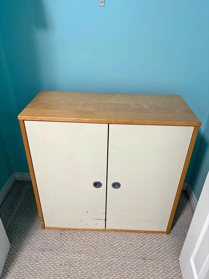 White dresser