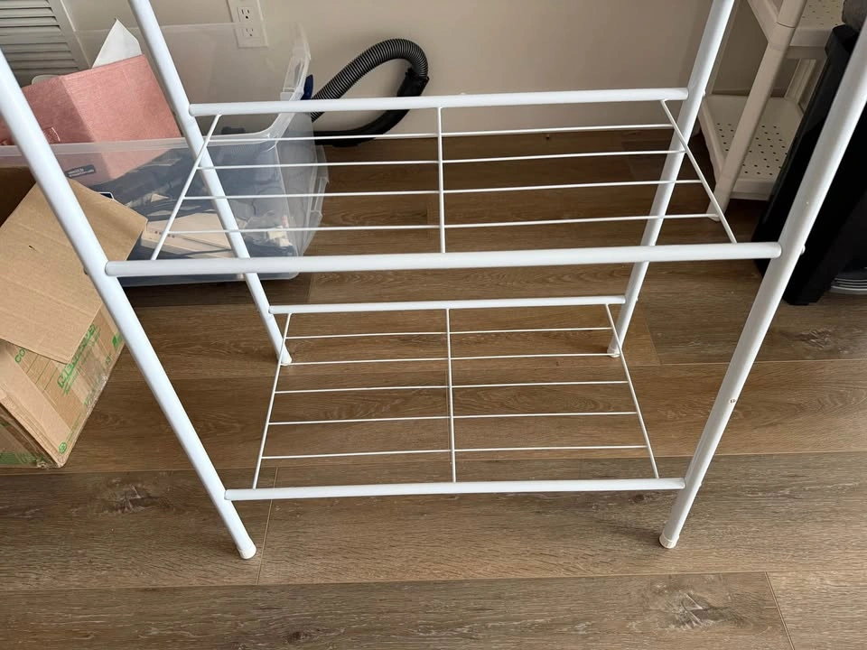 White clothing rack - photo 3