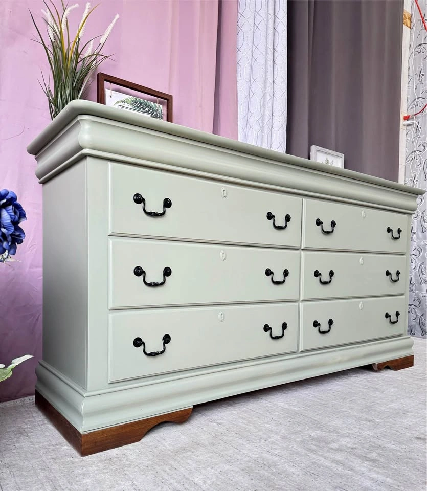 Solid Wood Dresser - Refinished