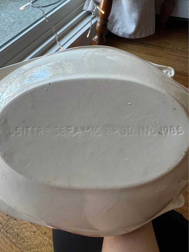 Vintage Goose Ceramic Basket/Planter - photo 4