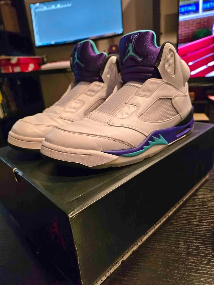 Jordan 5 Fresh Prince of Bel-Air Grape