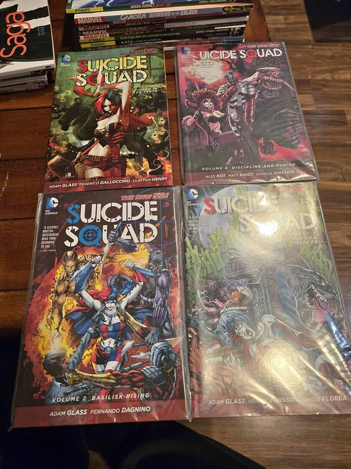 Suicide Squad Graphic Novels 1-4