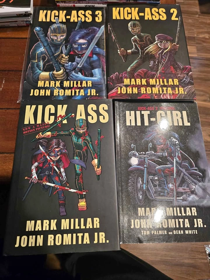 Kickass Graphic Novel Comic Full Set