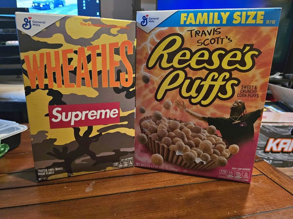 Supreme x Travis Scott Cereal Box