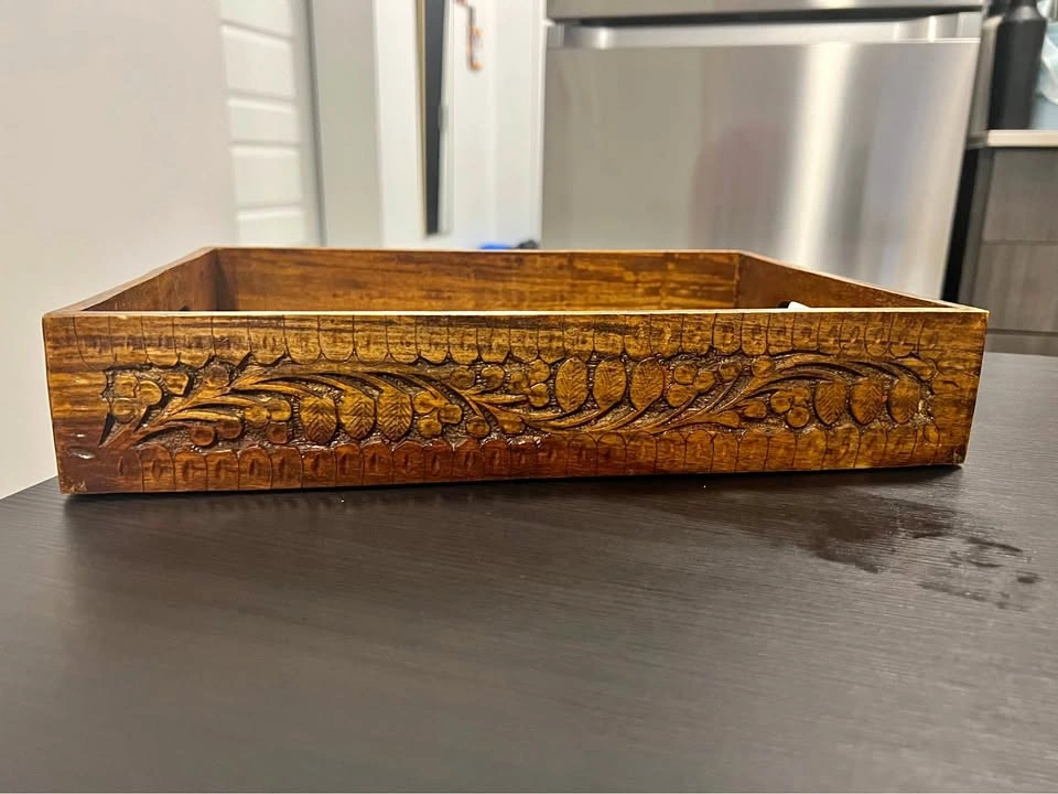 Wooden tray