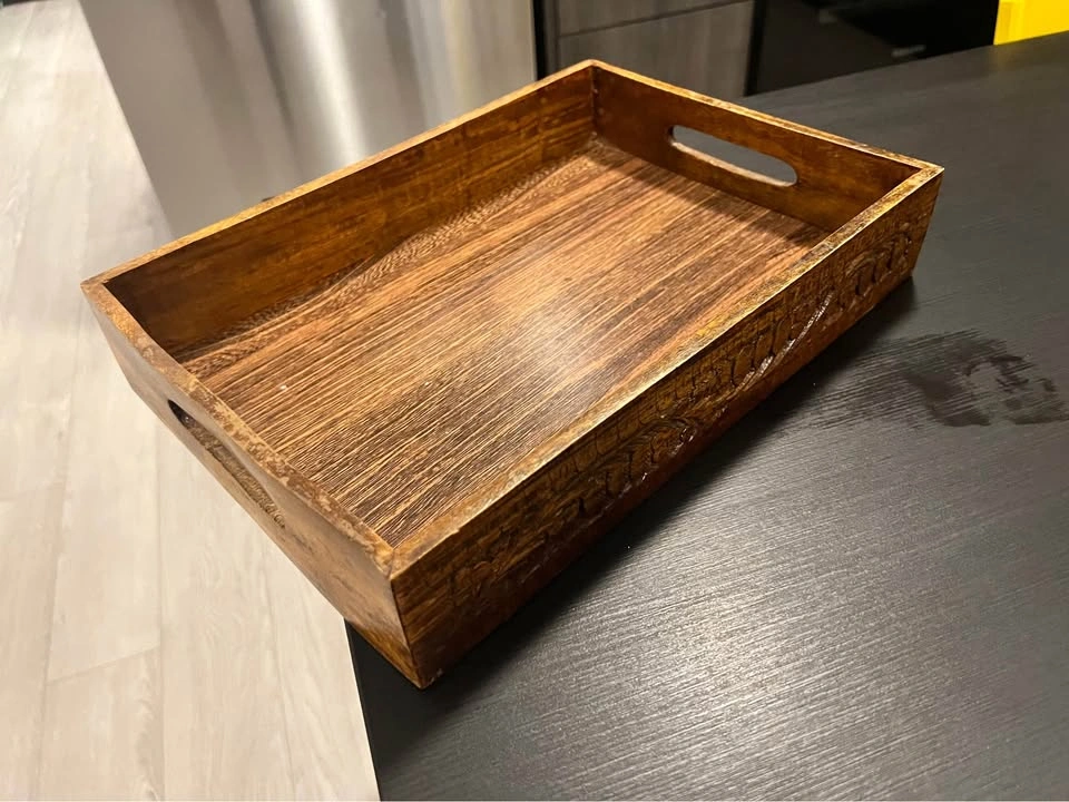 Wooden tray - photo 2