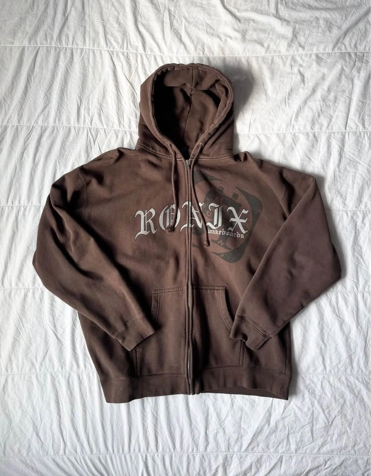 Y2K Wakeboarding RONIX Surf-Style Hoodie Zip-Up XL - photo 2