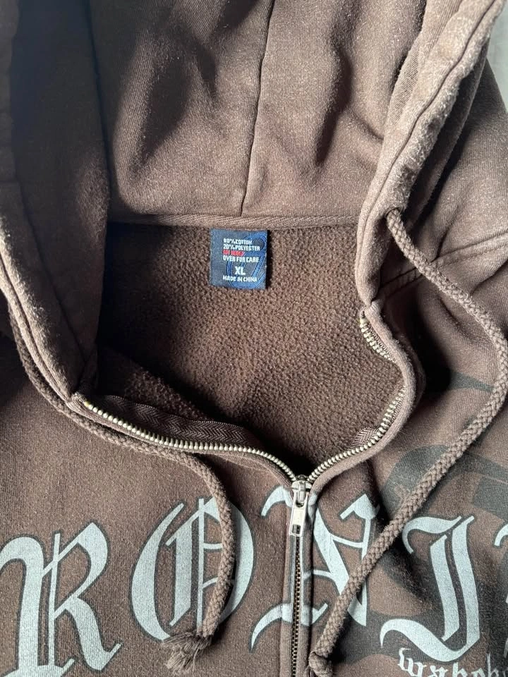 Y2K Wakeboarding RONIX Surf-Style Hoodie Zip-Up XL - photo 4