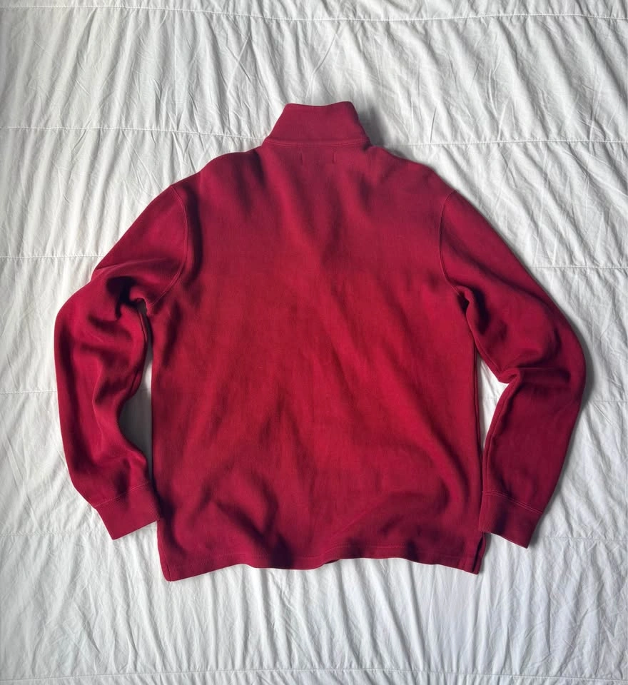 Vintage Ralph Lauren Polo Red Quarter Zip M - photo 4