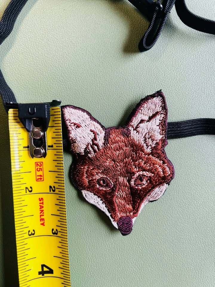 Embroidered Fox Bow Tie Model 2024 - photo 5