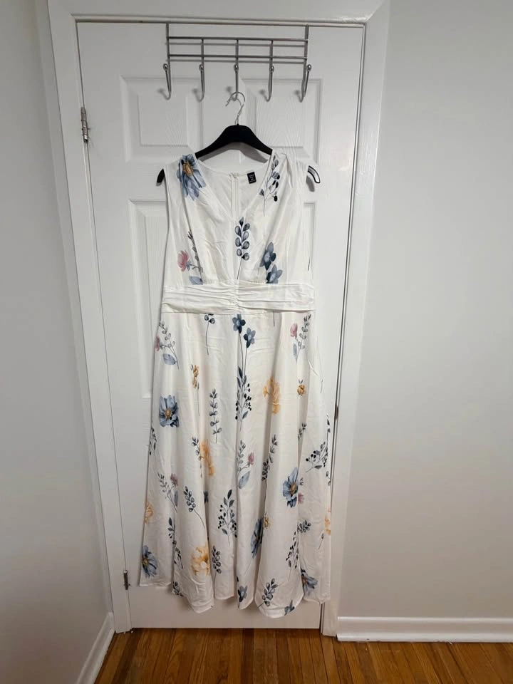 Shein Curve Floral Maxi Dress Size 3XL - photo 3