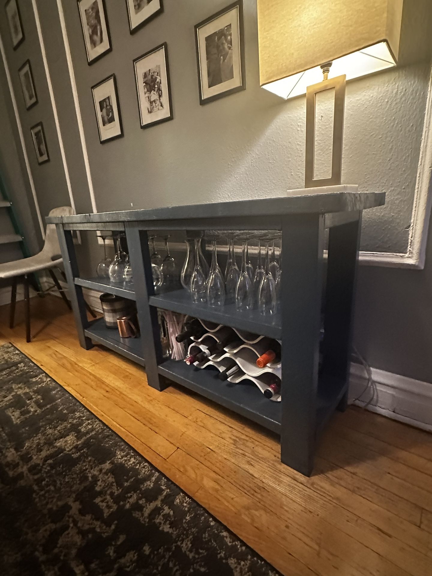 Large Wood Bar Or Tv Console - photo 2
