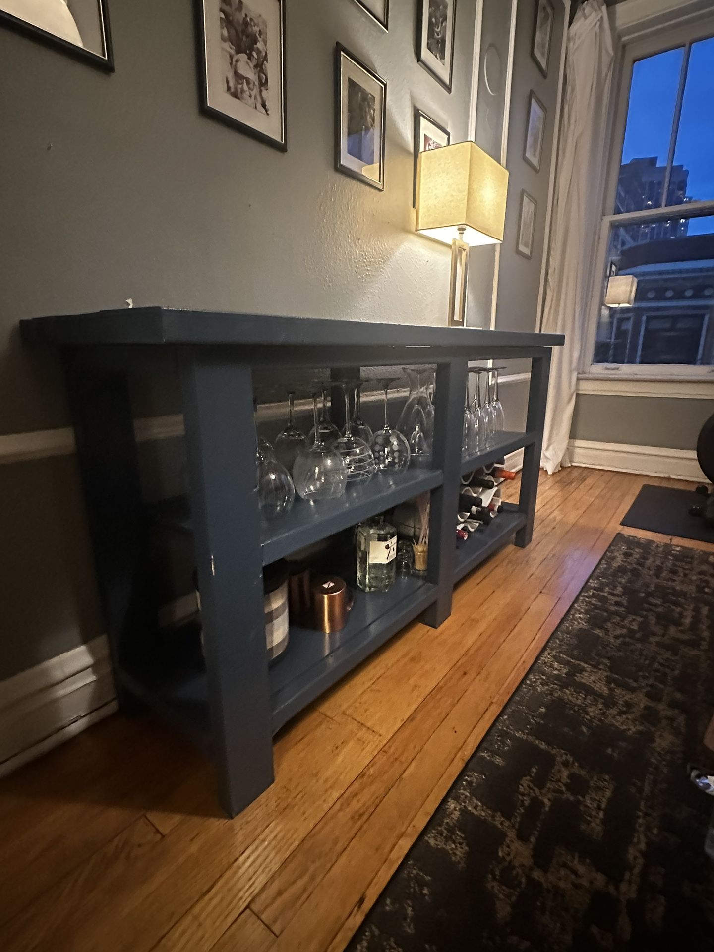 Large Wood Bar Or Tv Console - photo 3