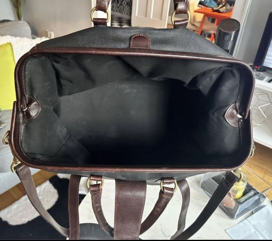 Vintage Leather Doctor Duffle - photo 5