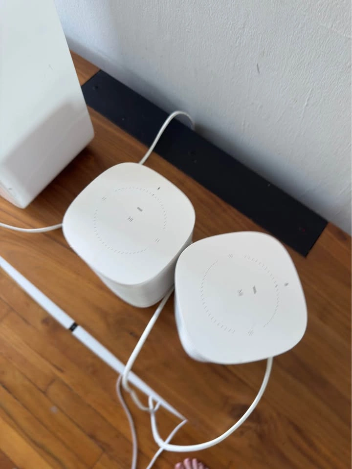 Sonos One Gen 2 Smart Speakers - Pair - photo 3