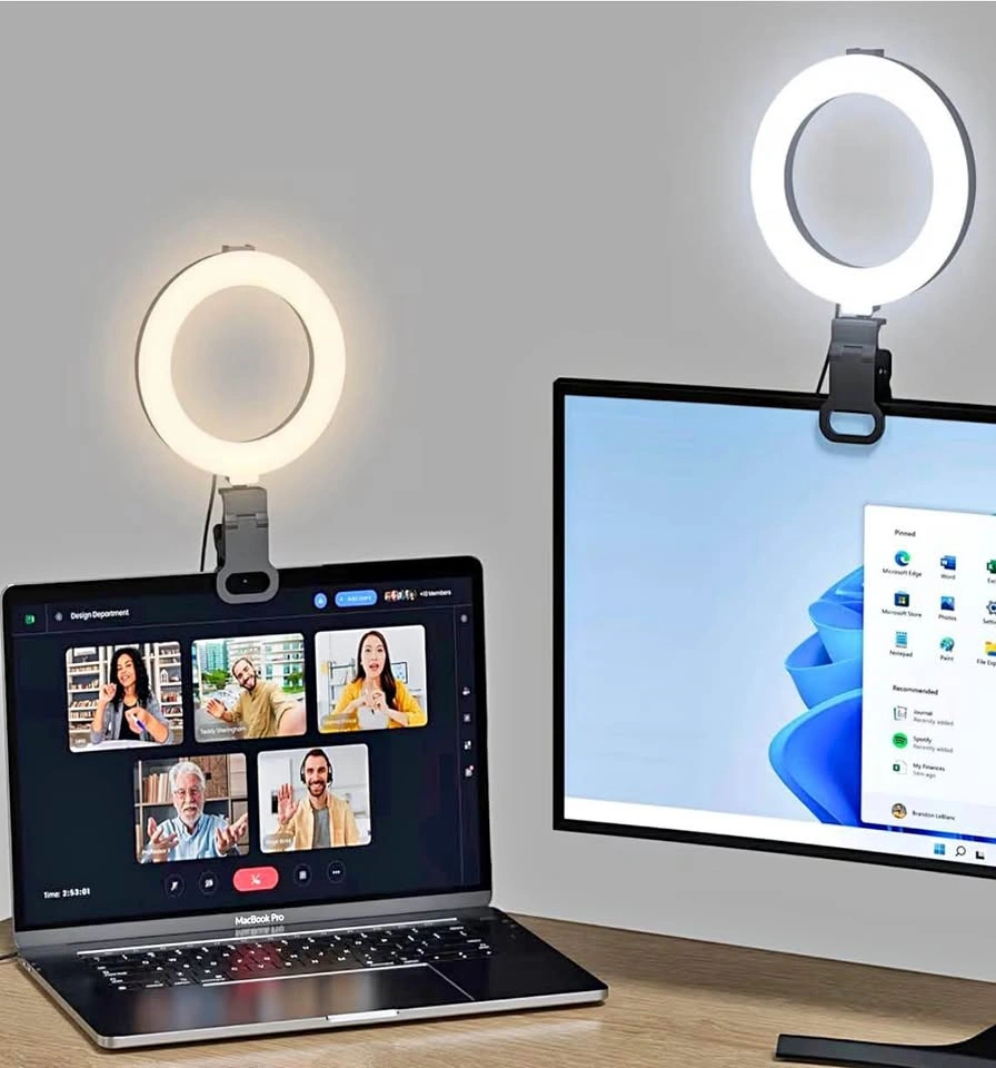 Ring Light for Computer Video Conference