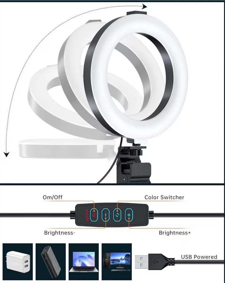 Ring Light for Computer Video Conference - photo 5