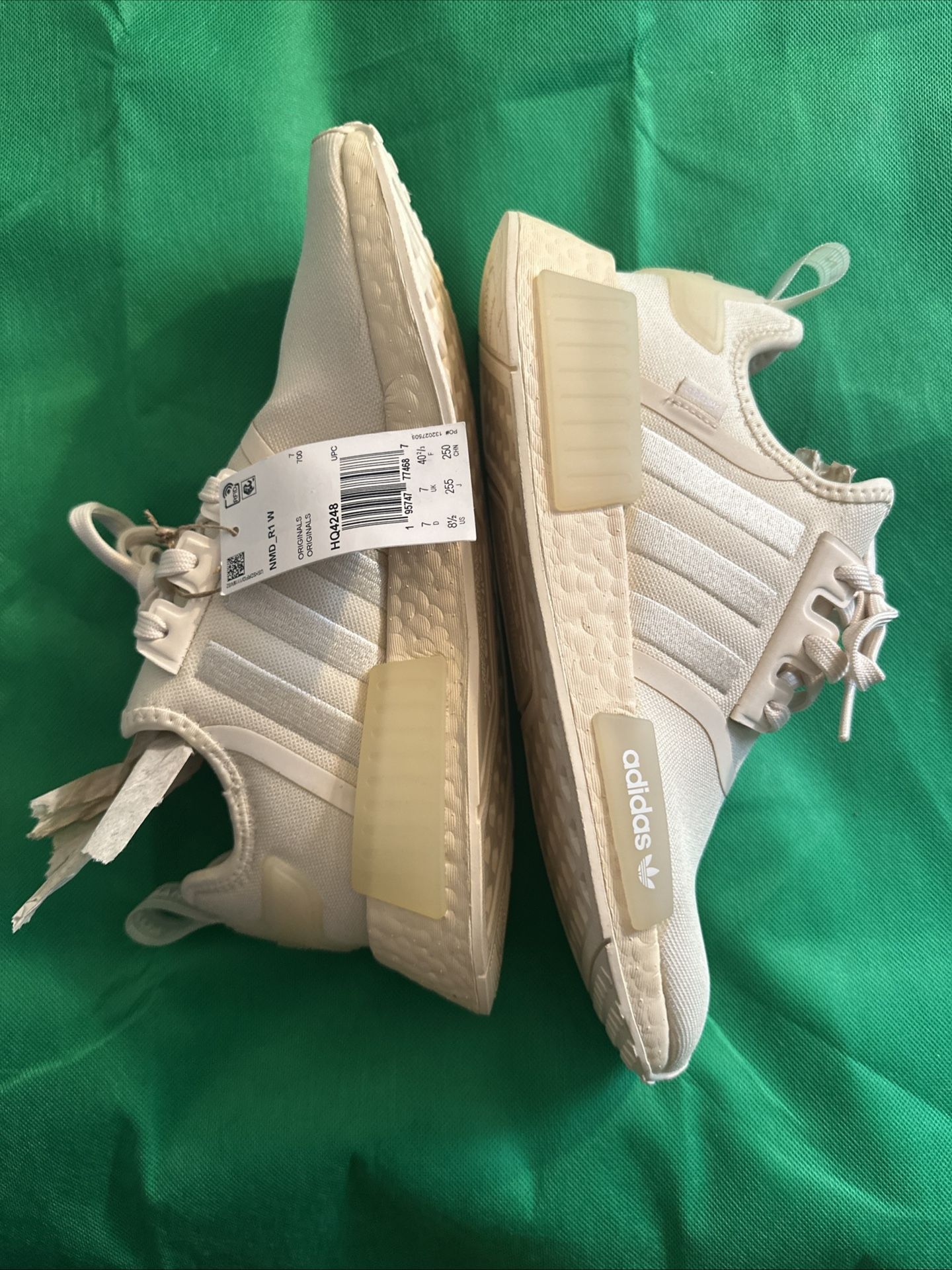 Adidas Women’s NMD_R1 Size 8.5 Wonder White |HQ4248|