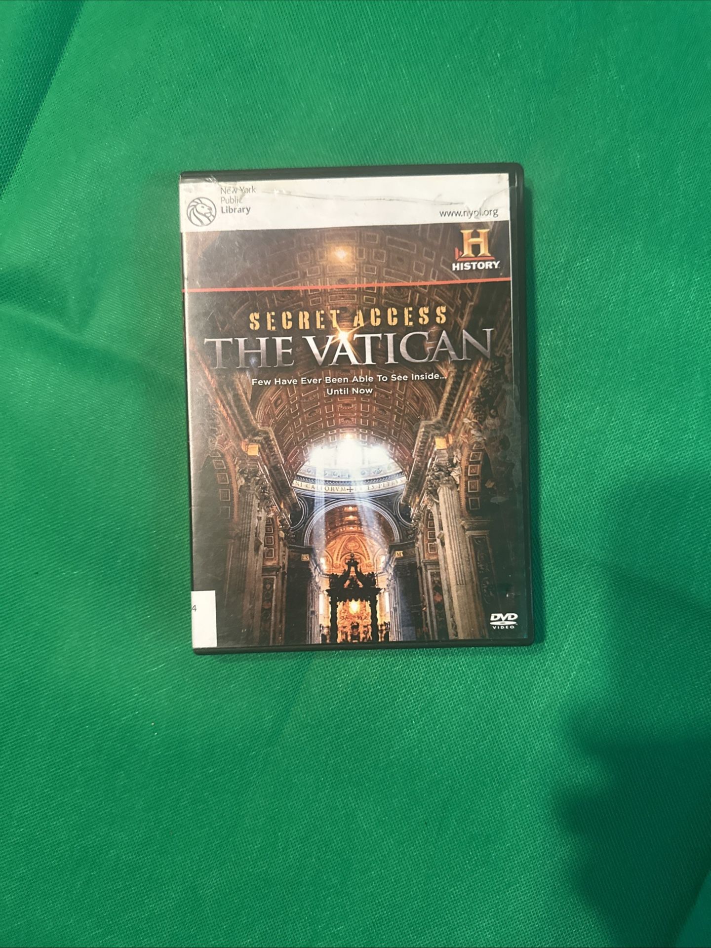 Secret Access: the Vatican (DVD, 2011) The History Channel - New